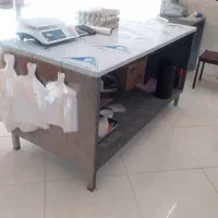 میز پاچال تمام استیل