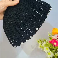 کلاه بافتنی بانخ مکرومه|لباس|قم, مجیدیه|دیوار