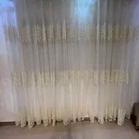 پرده تور گیپور کاملا نو|پرده، رانر، رومیزی|رشت, جماران|دیوار