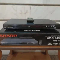 دی وی دی پلیر شارپ اصل با کنترل سالم، تمیز در حدنو|پخش‌کننده DVD و ویدیو|اصفهان, برازنده|دیوار