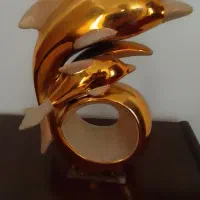 مجسمه با روکش طلا|مجسمه، تندیس، ماکت|گرگان, |دیوار