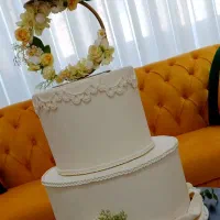 ماکت کیک دو طبقه