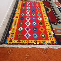 گلیم کاموا ۱/۵×۳|گلیم، جاجیم، گبه|فیروزآباد (فارس), |دیوار