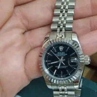 ساعت رولکس موتور سوئیسی  زنانه. آکبند تمام‌استیل