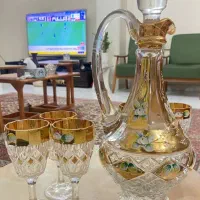 آجیل خوری جام شراب خوری میوه خوری برند چک طلا کوب|ظروف سرو و پذیرایی|تهران, جنت‌آباد جنوبی|دیوار