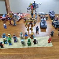 لگو ماینکرفت و ابر قهرمانان و هواپیما