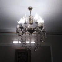 لوستر برنج|لوستر و چراغ آویز|اسلام‌شهر, شهرک مفیدی|دیوار