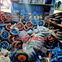 (پحش عمده )چرخ های چدنی داربستی صنعتی بیمارستانی