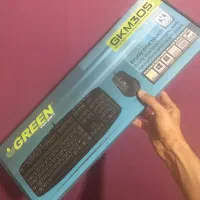 ماوس و کیبورد گرین GKM305