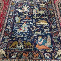فرش طرح شکارگاه
