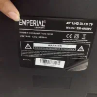 تلویزیون ۴۹اینچ امپریال .آلمانی.|تلویزیون و پروژکتور|کرمان, |دیوار