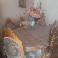 میز ناهارخوری سلطنتی چوب راش