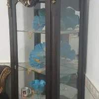 ویترین-میزغذاخوری۶نفره-استندگل|میز و صندلی غذاخوری|بوئین زهرا, |دیوار