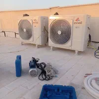 نصب نصاب کولر گازی اسپیلت دیواری لوله کشی مسی