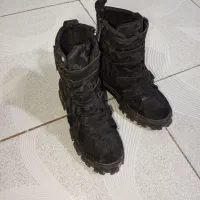 بوت دخترانه ساق‌بلند مشکی