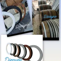 آینه گرد و چهارگوش و ایستاده|آینه|شاهین‌شهر, خانه کارگر|دیوار