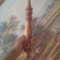 تنه قلیان چوب گردو نو طعم نخورده سایز ۴۰|کلکسیون و سرگرمی|شاهرود, |دیوار