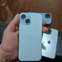 آیفون ۱۵ نرمال رنگ آبی یخی