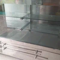 یخچال ویترینی ۲ در بالا و دو در پایین