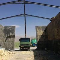 جرثقیل خاور 3تن کفی دار دکل بلند و بالابر ۱۲ متر|خدمات حمل و نقل|شیراز, تندگویان|دیوار