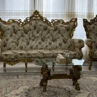 ست کامل مبل و عسلی و میز غذاخوری و میز تلویزیون|مبلمان خانگی و میز عسلی|مهاباد (آذربایجان غربی), |دیوار