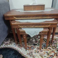 مبل هفت نفره و به همراه جلومبلی و سه تا عسلی|مبلمان خانگی و میز عسلی|تهران, شهرک شریعتی|دیوار