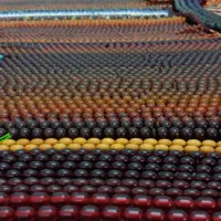 تسبیح کهربا شاه مقصود لاجورد سندلوس و.. کلکسیونی