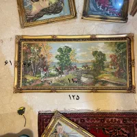 قاب طلایی با شیشه