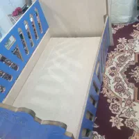 تخت بچگانه ۱۳۰در ۸۰ تشک صفر نونو|تخت و سرویس خواب|سهند, |دیوار