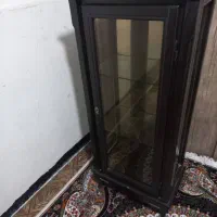 بوفه چوبی شیشه ای|بوفه، ویترین، کنسول|اهواز, شریعتی جنوبی|دیوار