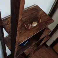 دکور چوبی|کتابخانه، شلف، قفسههای دیواری|برازجان, |دیوار