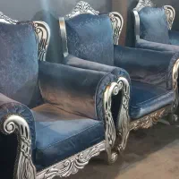 مبل دسته دو بسیارتمیزوخونگی|مبلمان خانگی و میز عسلی|خمینی‌شهر, |دیوار