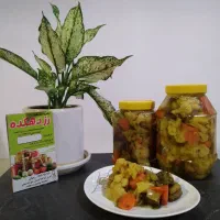 ترشی و شوریجات رز دهکده|خوردنی و آشامیدنی|گندمان, |دیوار