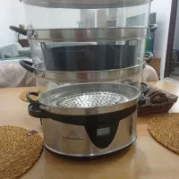 بخار پز نو واسه جهیزیه بوده یک بار هم استفاده نشده