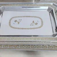 سرویس۳ عدد سینی استیل  ژاپن