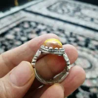 دوعدد انگشترنقره لعل