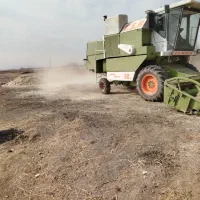 کمباین جهت کوبیدن کلش