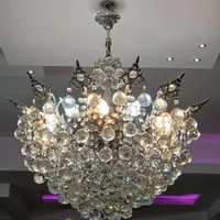 لوستر  همراه 2 دیوارکوب کریستال فرانسوی|لوستر و چراغ آویز|اسلام‌شهر, |دیوار
