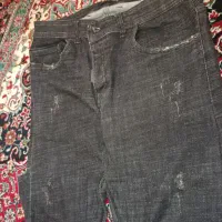 شلوار لی ذغالی