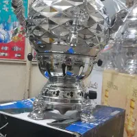 سماور ۶لیتر گازی سه کاره توپی آناناسی|سماور، چای‌ساز، قهوه‌ساز|تهران, شهرک بعثت|دیوار
