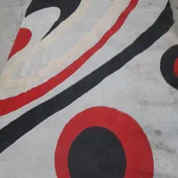 2تکه فرش ماشینی فانتزی ترکیه