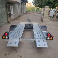 تریلر یدکش حمل باگی و موتور چهارچرخ