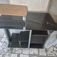 میز  و صندلی چرخدار  مشکی|دفتر کار|قائمشهر, |دیوار