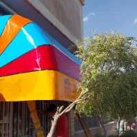 سایبان کالسکه ای و بازویی دنا