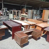 میز و کمد و شلف و جاکفشی چوبی