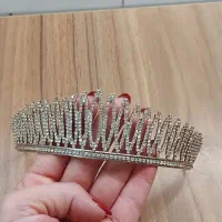 تاج عروس فلزی|زیورآلات و اکسسوری|قزوین, |دیوار