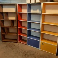 شلف و کتابخانه تمام طبقه