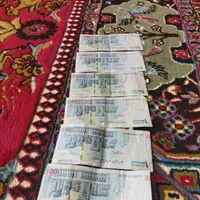 پول کالکسیونی قرمز امضاء نو|کلکسیون سکه، تمبر، اسکناس|خرم‌آباد, |دیوار