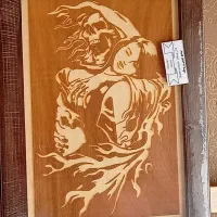 تابلو چوبی زد اب|تابلو، نقاشی، عکس|مشهد, شیرحصار|دیوار