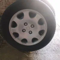 رینگ فولادی با لاستیک